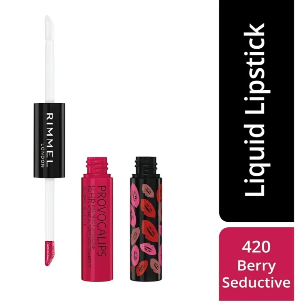 Rimmel London, Provocalips, 16HR Kiss Proof Lip Color, 420 Berry Seductive